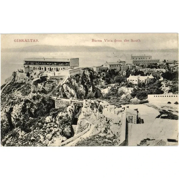 Buena Vista from the South Gibraltar Postcard - Picture 1 of 2